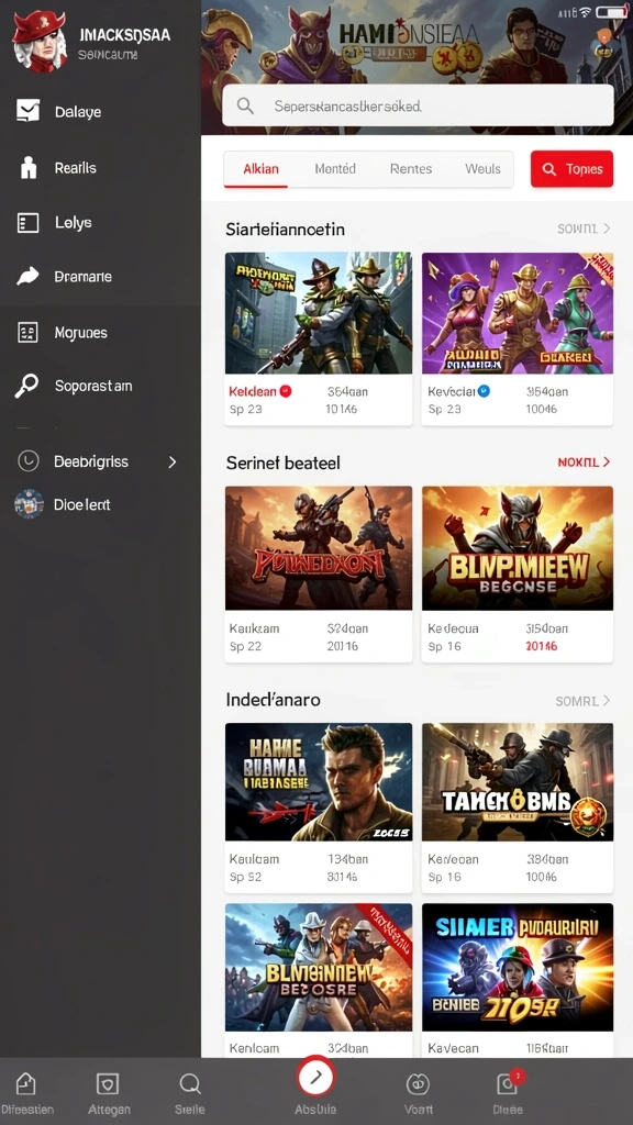 Tampilan utama aplikasi eyangpoker Terbaru 2026: Download APK dan Review yang intuitif dan efisien.