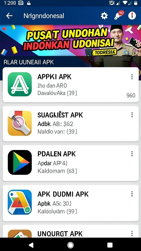 Tampilan utama aplikasi okjkt APK Versi Terbaru untuk Android 2026 yang intuitif dan efisien.